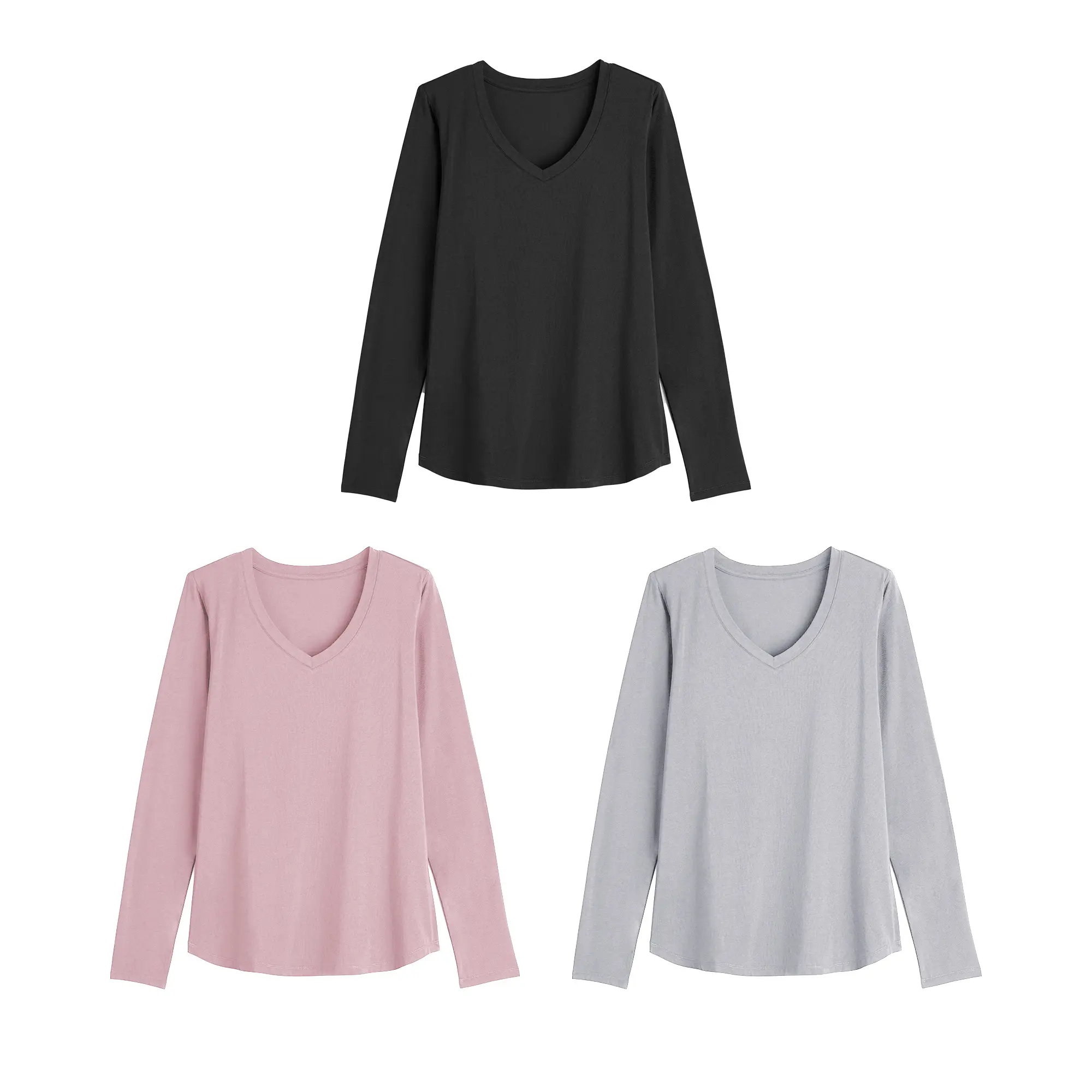 Black/ Dawn Pink/ Light Grey (long sleeve)