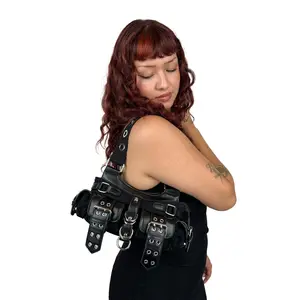 Mini Grommet Belt Shoulder Bag