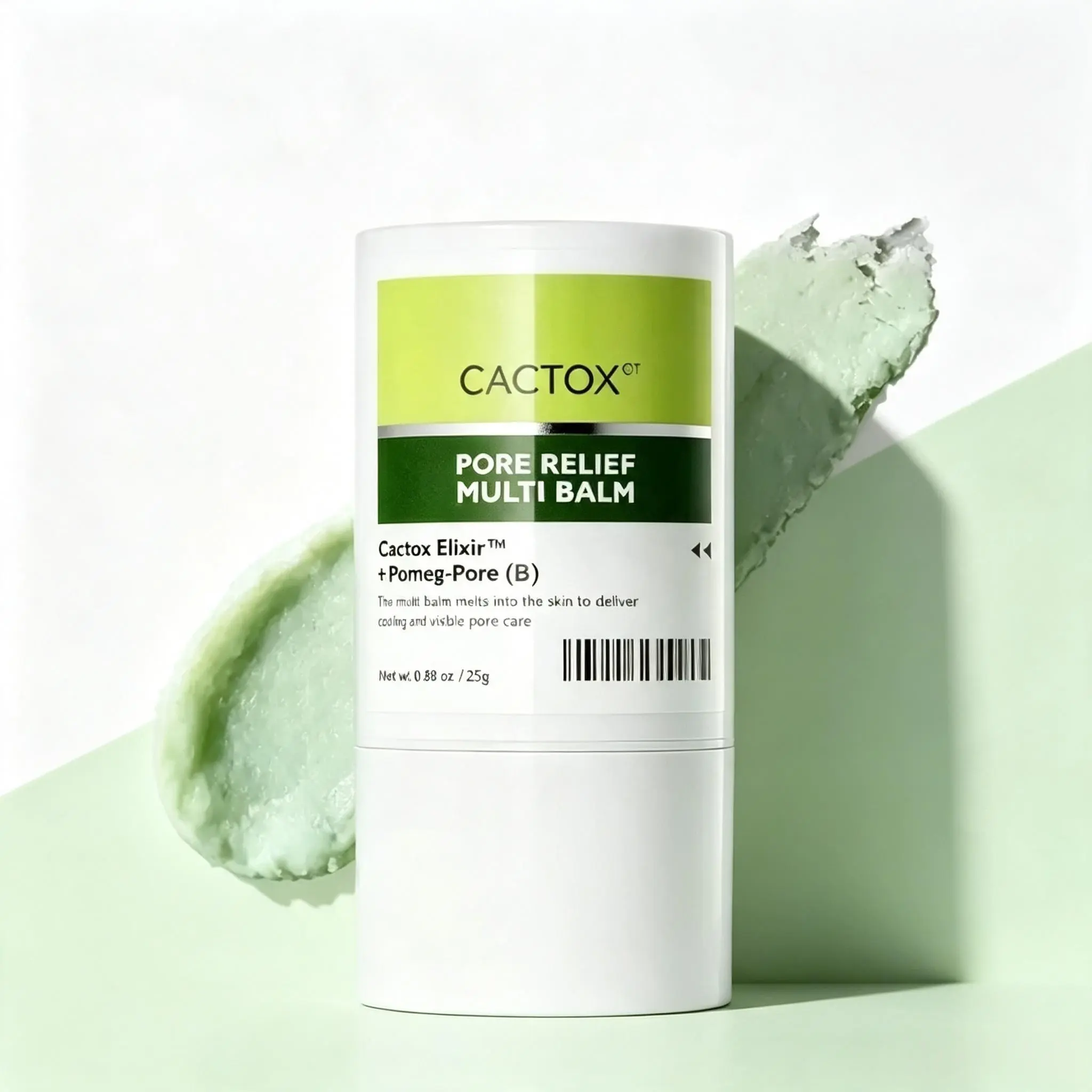 [Dr.Melaxin Official] CACTOX PORE RELIEFMULTI BALM with Cactus Cooling ReducePuffiness & Pore Tightening for Visible PoreCare Skin Repair 2pcs