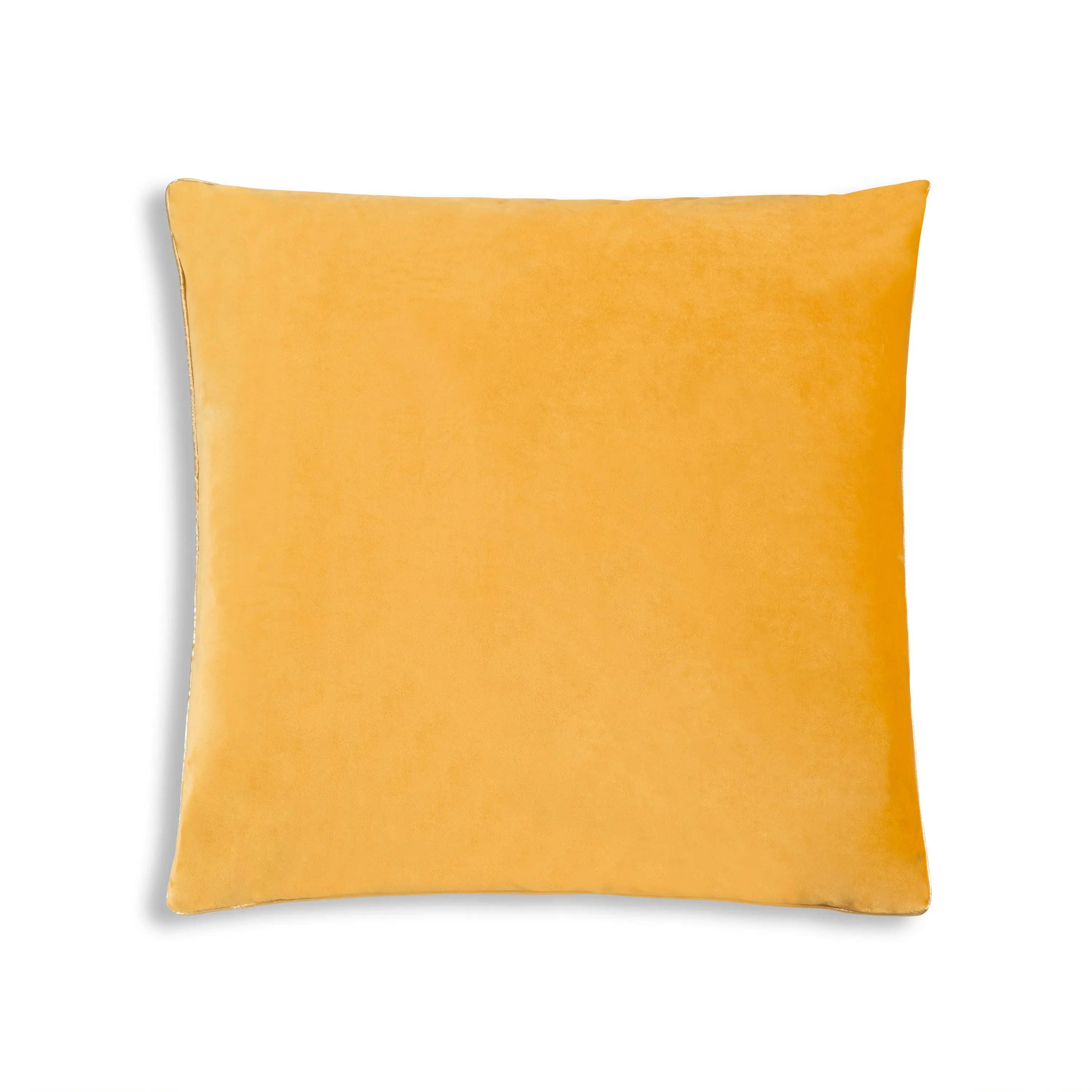 Noah Mustard Gold Velvet Pillow