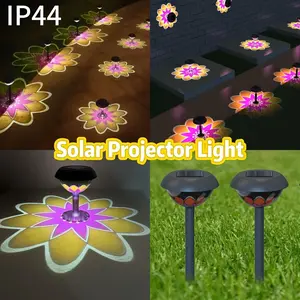 Solar Projection Light with Two Installation Modes, Ideal for Gardens and Patios, Perfect Christmas, Thanksgiving, and Valentine’s Day Gift