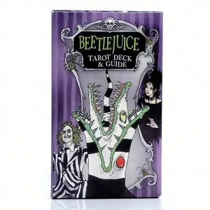 78Cards Beetle Juice Tarot Card Decks Fortune Telling Game Card Divination Fate Party Family Board Game Juegos De Mesa