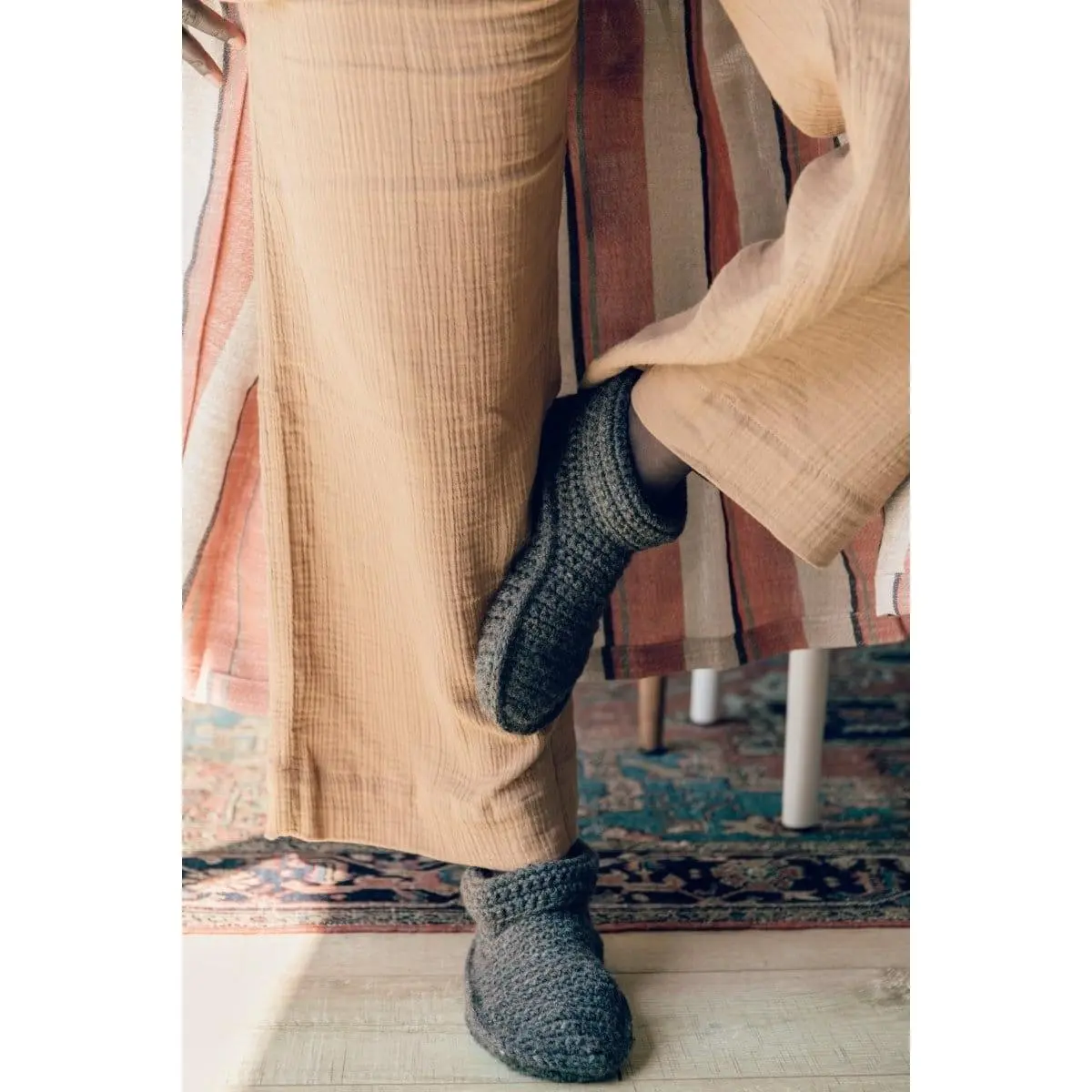 Handmade Patik - Traditional Crocheted Bootie