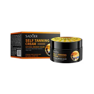 Tanning， natural bronze color, quick-drying and residue-free formula, spot-type natural skin tone brightening, long-lasting tanning effect, moisturizing and hydrating self-use tanning cream