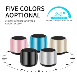 Portable Bluetooth Speaker with 3D Surround Sound and Metal Cabinet for Outdoor Use Compact Durable Design Smart Voice Assistant Headset ENC Deep Wireless Trucker Mic Quran LED Light frame cleaner Auto Clicker Magnetic Indoor HD TV Antenna - Audio