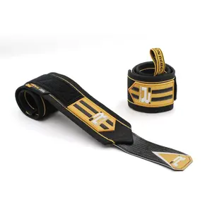 Iron Rebel Apex Wrist Wraps (Black/Gold)