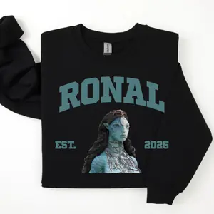Ronal Est.2025,  Avatar Movie Sweatshirt, Hoodie Fire & Ash Sweater,  Pandora Shirt, Gift For Him Her