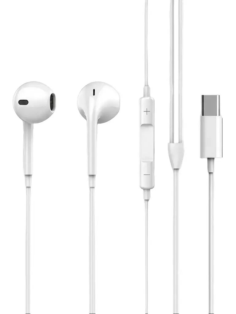 Case Haven Type-C In-Ear Wired Earphones,Clear Sound Comfort In-Ear Headset,Plug & Play for USB-C Devices,High Fidelity Sound Quality,USB-C Wired Headphones for Music & Calls