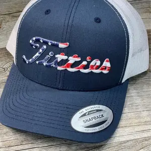 USA printed puff Titties hat