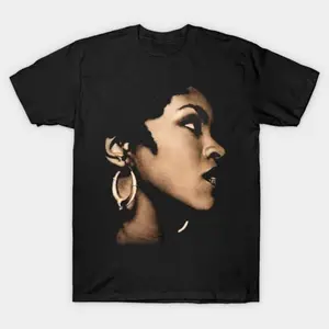 Lauryn Hill T Shirt Vintage Graphic Exotic Lauryn Hill  Top Tees Classic