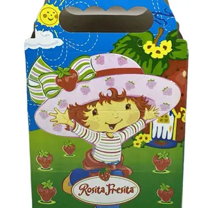 10 ct. Pack - Strawberry Shortcake Boxes / 10 Cajas de Rosita Fresita