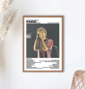 Louis Tomlinson Faith In The Future World Tour Paris, October 14th 2023 Decor Decoration