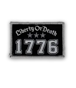 Liberty Or Death Embroidered Patch