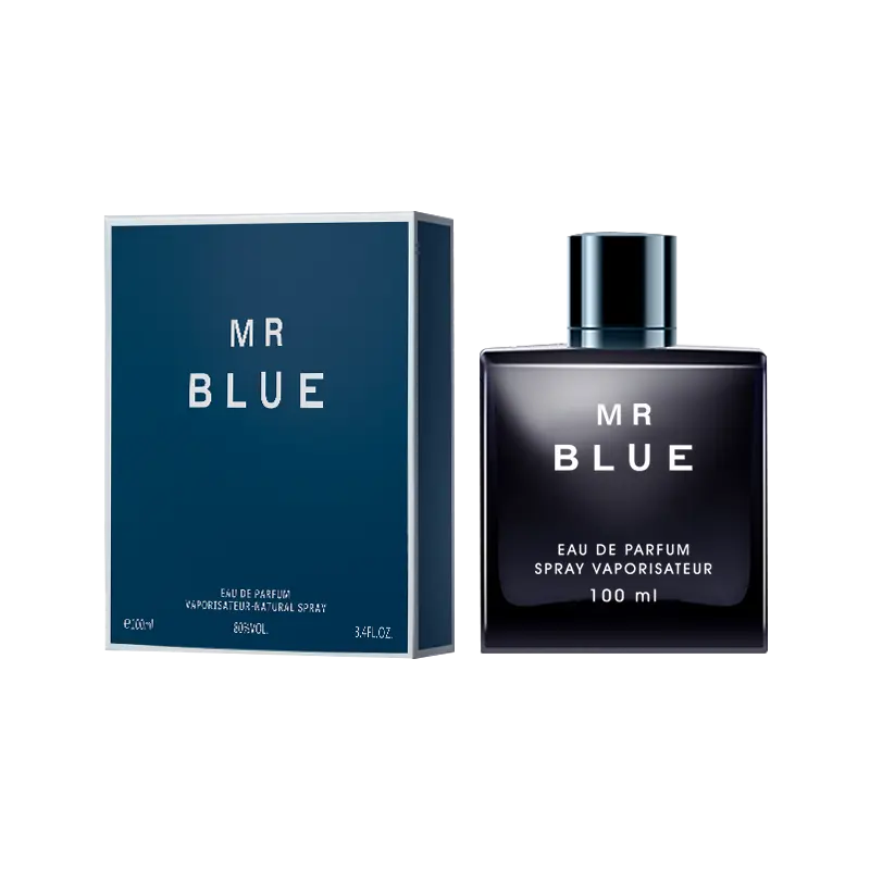Morakot Blue Men's Perfume 100ml Aromatic Marine Fragrance for Men, Magnetic & Sensual, Long-Lasting for Dates and Everyday Wear, Inspired by the Effortless Attraction That Naturally Draws People Closer perfume para hombres romantic male intimate gifts