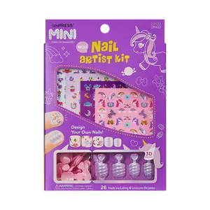Impress Mini Nail Artist Kit Press On Nails - Unicorn Dream