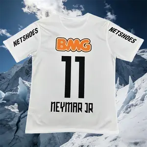 11/12 Season Home Neymar White No. 11 Short-Sleeve Soccer Jersey