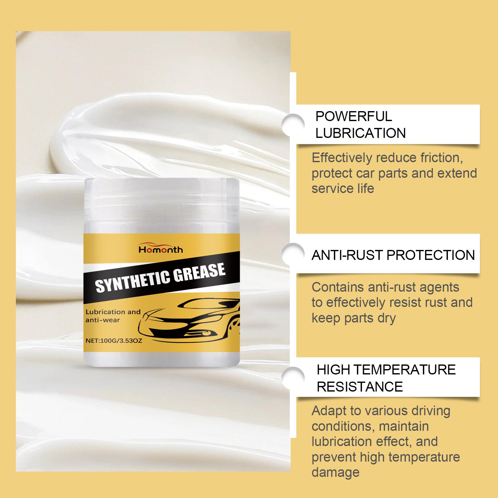 Homonth Car Care Grease Automotive Parts Maintenance Multi-functional Lubricating Wheel Axle Cleaning Grease