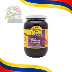 Mi Tierra Food Higos Fings in Shyrps - Sweet Fig Dessert for Family Gatherings & Mid-Afternoon Snacks 20 oz