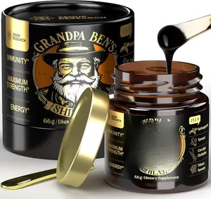 50G Pure Himalayan Shilajit Resin – 800mg High Potency, Golden Grade A, 85+ Minerals & Fulvic Acid, Energy & Immune Support