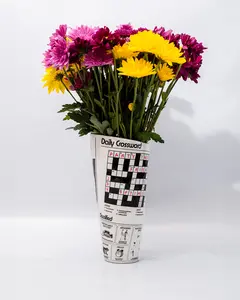 Newspaper Vase