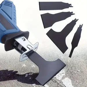 4pcs SK5 Scraper Blade Set – for House Demolition, for Removing Tile, Wall Latex and Mud