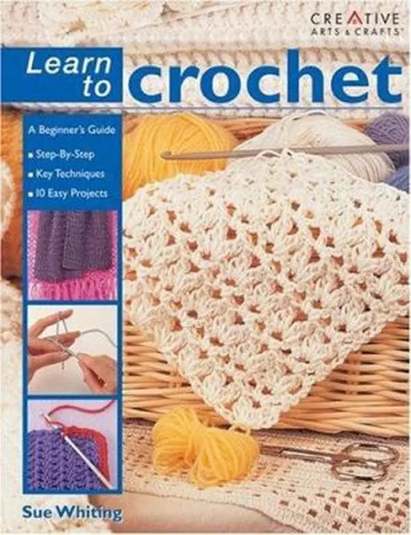 USED Book - Learn to Crochet by Sue Whiting (Paperback) - english