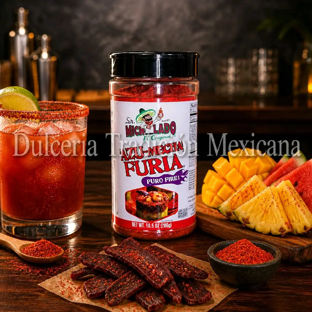 Mr. Michelado Azu - Mecha Furia Seasoning for fruit, chips, or whatever you like.