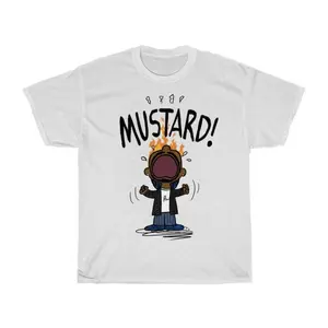 Kendrjck T-shirt Lamar Mustard T-Shirt, NEW Album KDot T-Shirt/Sweatshirt/Hoodie, Gildan Unisex, Premium Quality Cotton, Retro