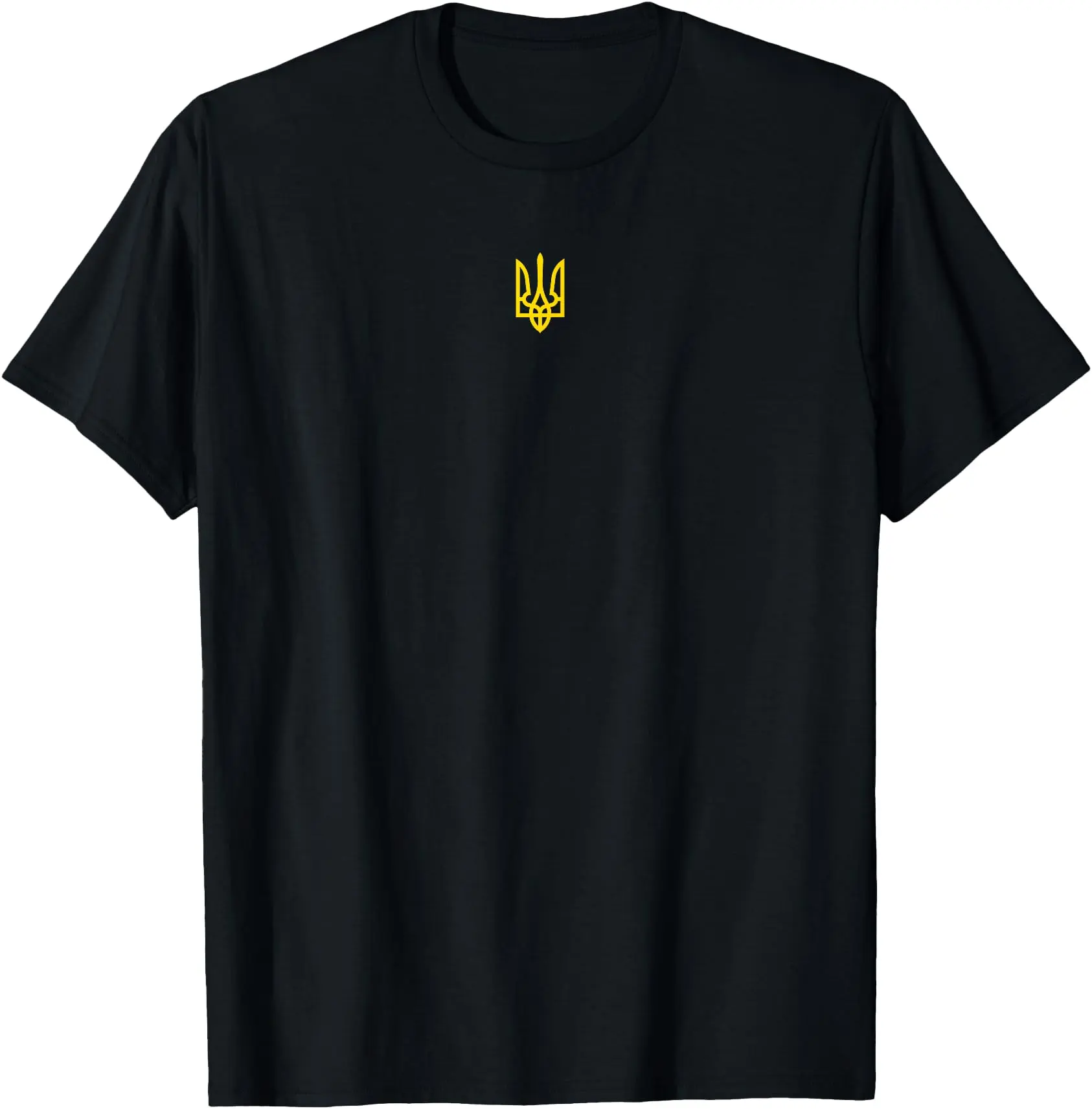 Ukrainian President Volodymyr Zelensky Ukraine Emblem T-Shirt Cotton Top Unisex