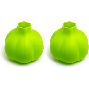 Garlic Peeler Silicone - Clove Garlic Roller Peeler - Easy Silicone Garlic Peeler for Kitchen - Peeling Garlic Tool for Skin Remover, 2 Pcs