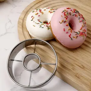 Modern Stainless Steel Donut Mold, Durable Easy To Clean Donut Mold, Baking Utensils for Home Kitchen, Baking Tools