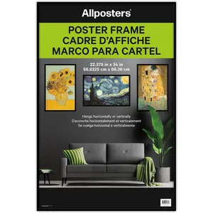 Poster Frame - Black (22.375" x 34") - Regular