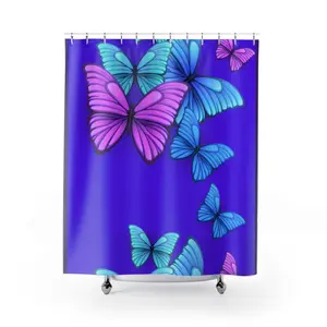 BUTTERFLY CUSTOMIZED Shower Curtains