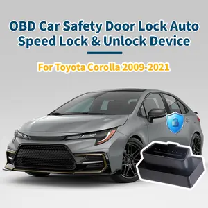 OBD Car Safety Door Lock Auto Speed Lock & Unlock Device For Toyota Corolla 2009-2024 Automotive Vehicle Protector