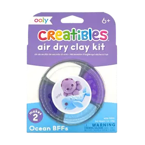 Creatibles Mini Air Dry Clay Kit - Ocean BFFs