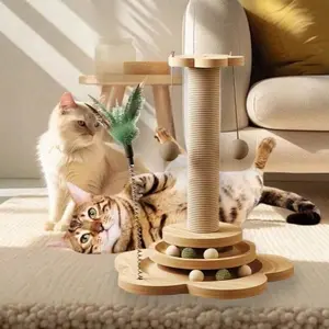 Cat Scratching Board Pet Toy Cat Climbing Frame Scratch-Resistant Durable Multifunctional