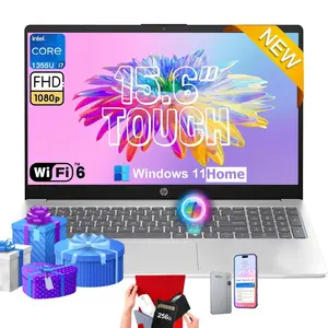 HP 15.6" FHD Touchscreen Business Laptop | Windows 11 Home | HDMI | Copilot AI | Intel Core i7-1355U Up to 5.0GHz | Wi-Fi 6 | HD Webcam | Up to 32GB RAM 512GB SSD | Bundle Accessory Included +0