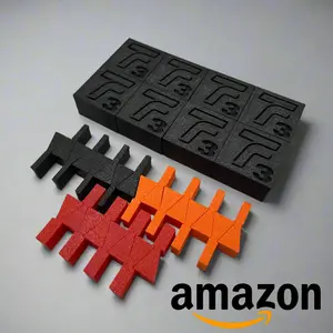 3" Amazon bullet hinge jig kit (4 pack)