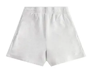 Kith Womens Rayne Sweatshorts Light Heather Grey Size Small