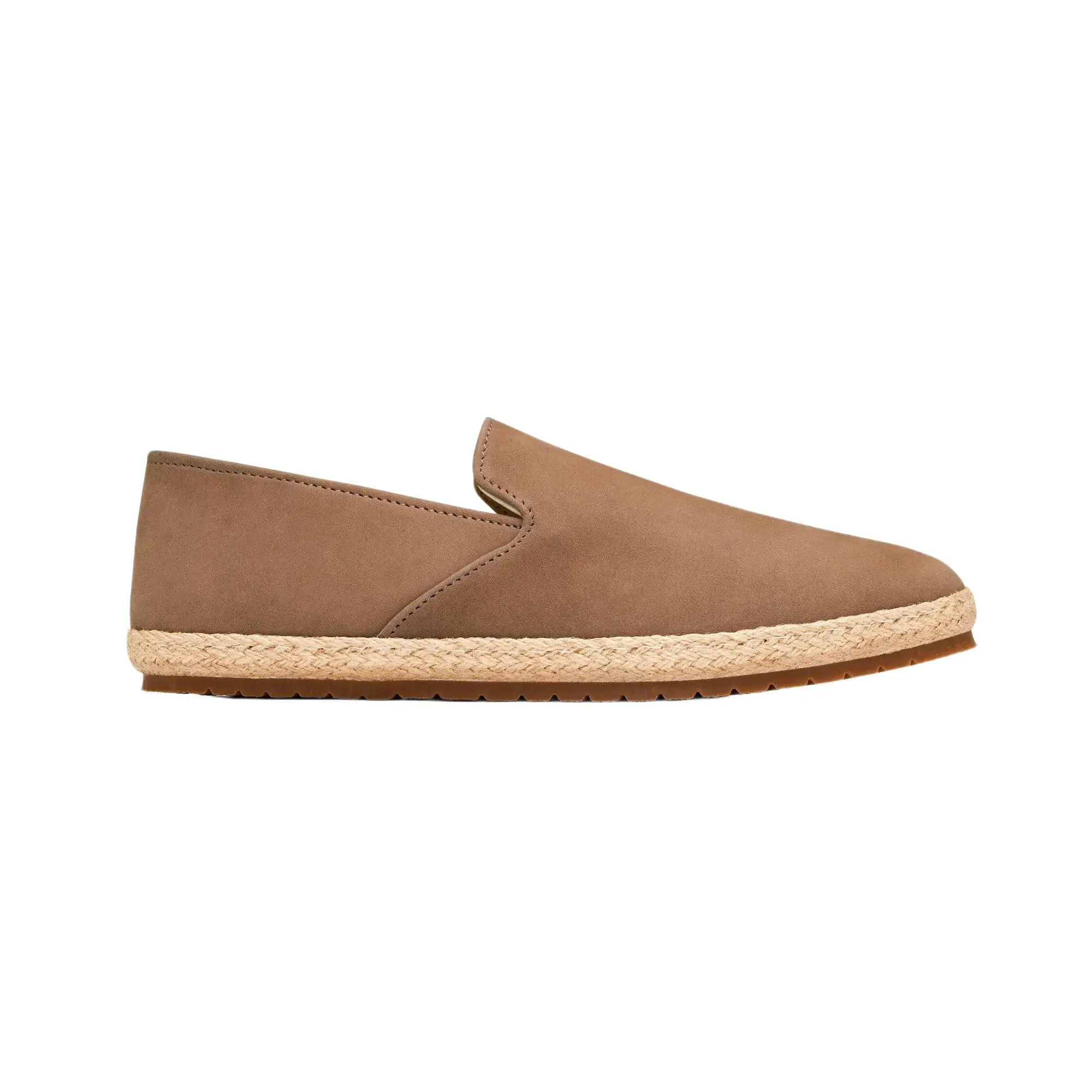 Patara Cacao Nubuck Seeker - Men's Elegant Leather Slip-On Shoes | Premium Comfort & Formal Style