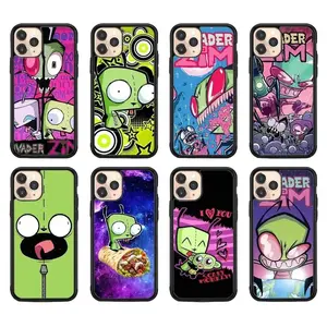 Classic Comedy I-Invader Z-Zim Phone Case For iPhone 17 Promax 16 15 14 13 12 11 Pro Max 17Air Plus Hard PC+TPU Back Cover