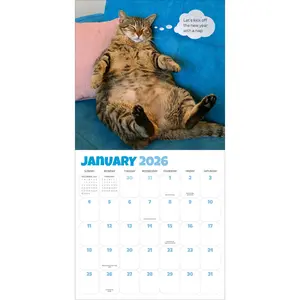 Chonkers Wall Calendar 2026