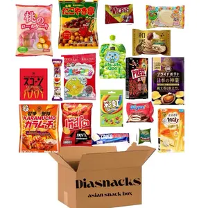 20pcs Asian Snack Box Japanese Korean Chinese Snacks & Drinks Variety  Multipack