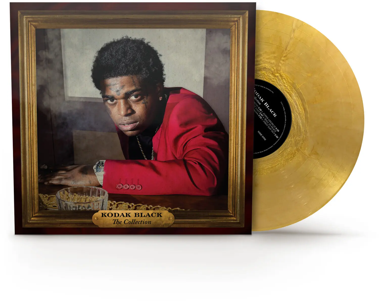 Kodak Black - The Collection Albums on Vinyl [LP Record], Explicit, Gold Colored Vinyl
