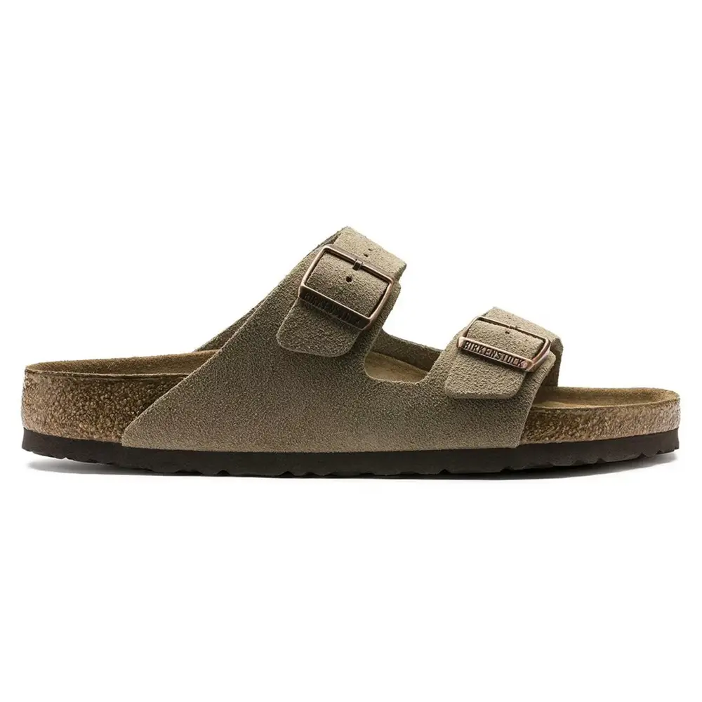 Unisex Birkenstock Arizona Soft Footbed Narrow Fit Taupe (0951303)