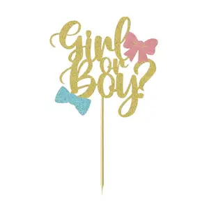Girl or Boy Cake Topper