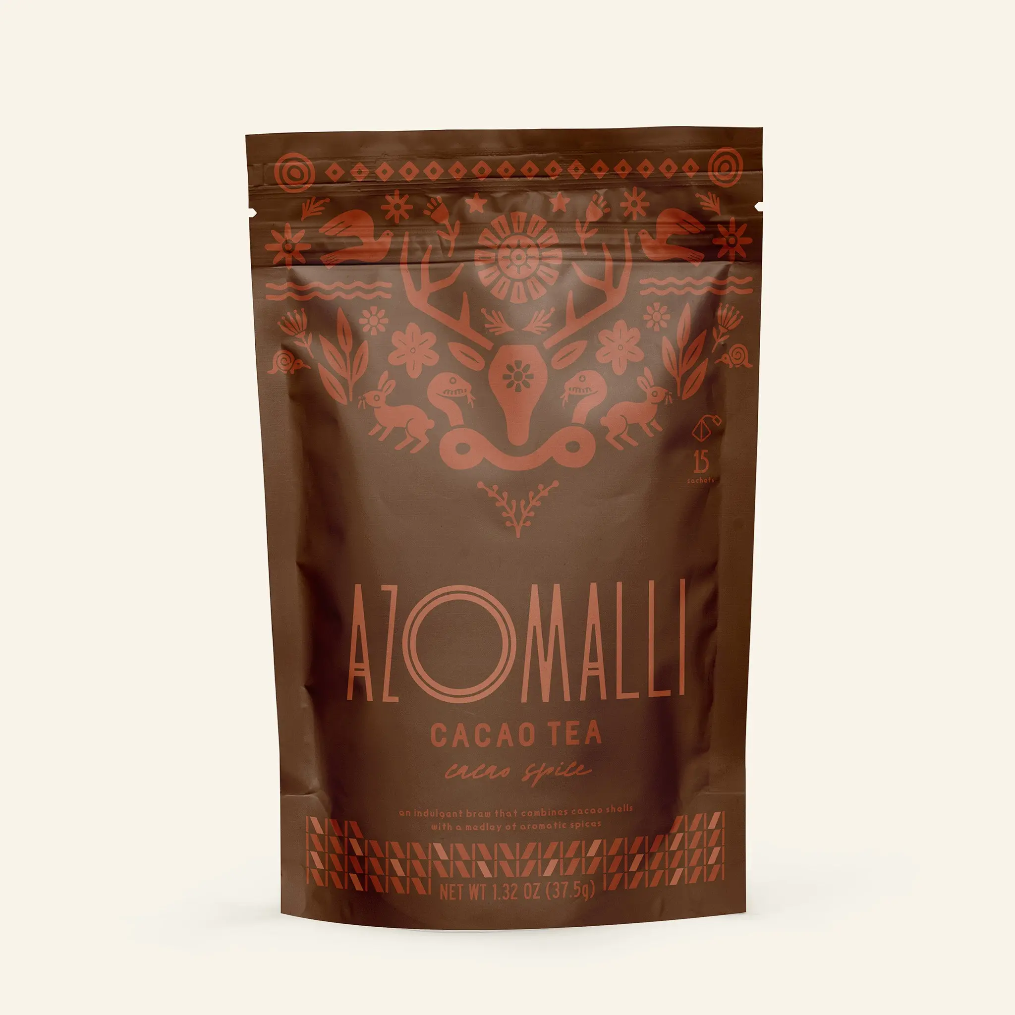 Azomalli Cacao Spice Herbal Tea