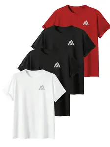 Unisex Loose Fit Graphic Print T-Shirt, Casual Short Sleeve, Breathable and Comfortable, Perfect for Home, Gym, Streetwear