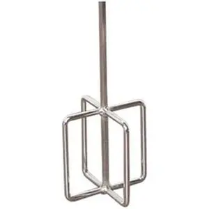 Bon Tool 15-393 Egg Beater Drill Mixer for Kitchen Utensils, 5 in. Dia. Paddle, 30 in. Hex Shaft