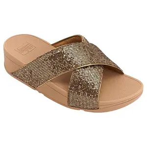 FitFlop Lulu Glitterball Cross Slides